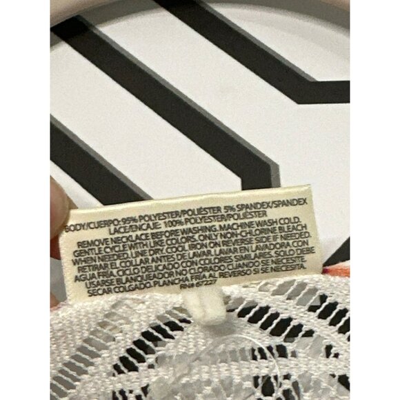 Bobbie Brooks Ladies V Neck, Lace Super Soft , Stretchy Blouse Size 1X Plus Size - Picture 6 of 6